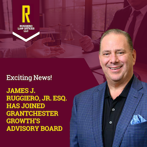 Image announcing that James J. Ruggiero Jr Esq has joined Grantchester Growth Advisory Board
